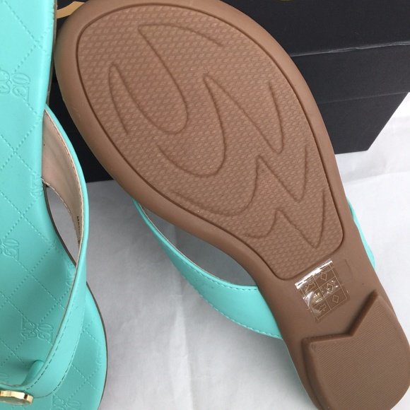 Bebe Turqouise Sandals - Picture 4 of 4